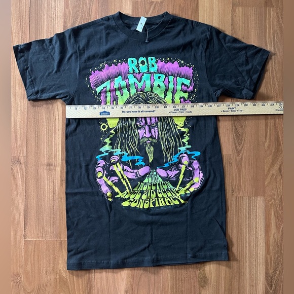 NWT Rob Zombie The Lunar Injection Kool Aid Eclipse Conspiracy T-Shirt Size M - Picture 4 of 7